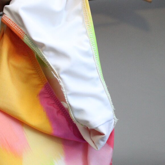 Maryan Mehlhorn Colorful Chain Accent Underwire One-Piece Swimsuit Size 12 C - Picture 6 of 8